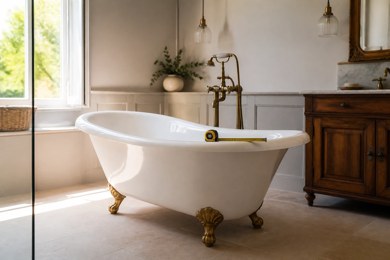 Hauteur de baignoire : le bon repère selon votre profil