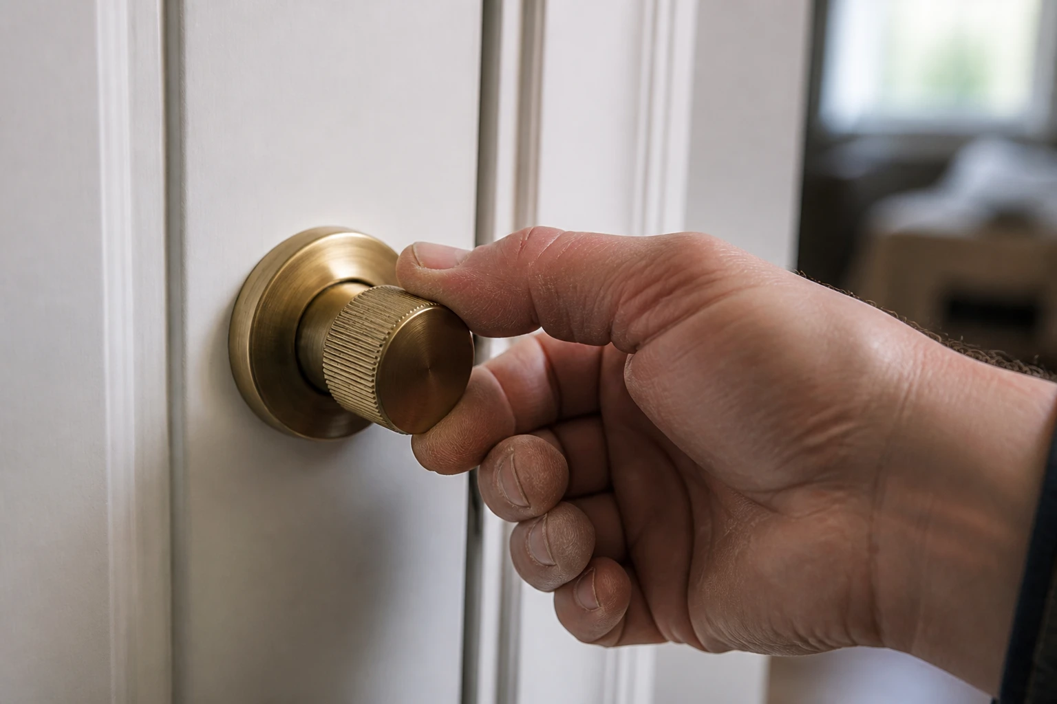 Bouton moleté de porte : fonctionnement, mesure et sécurité