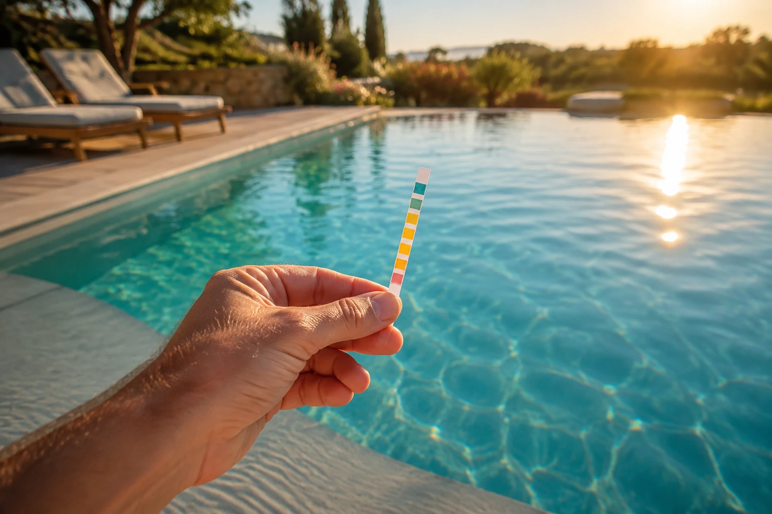 Combien de temps le chlore met-il à disparaître d&rsquo;une piscine ?