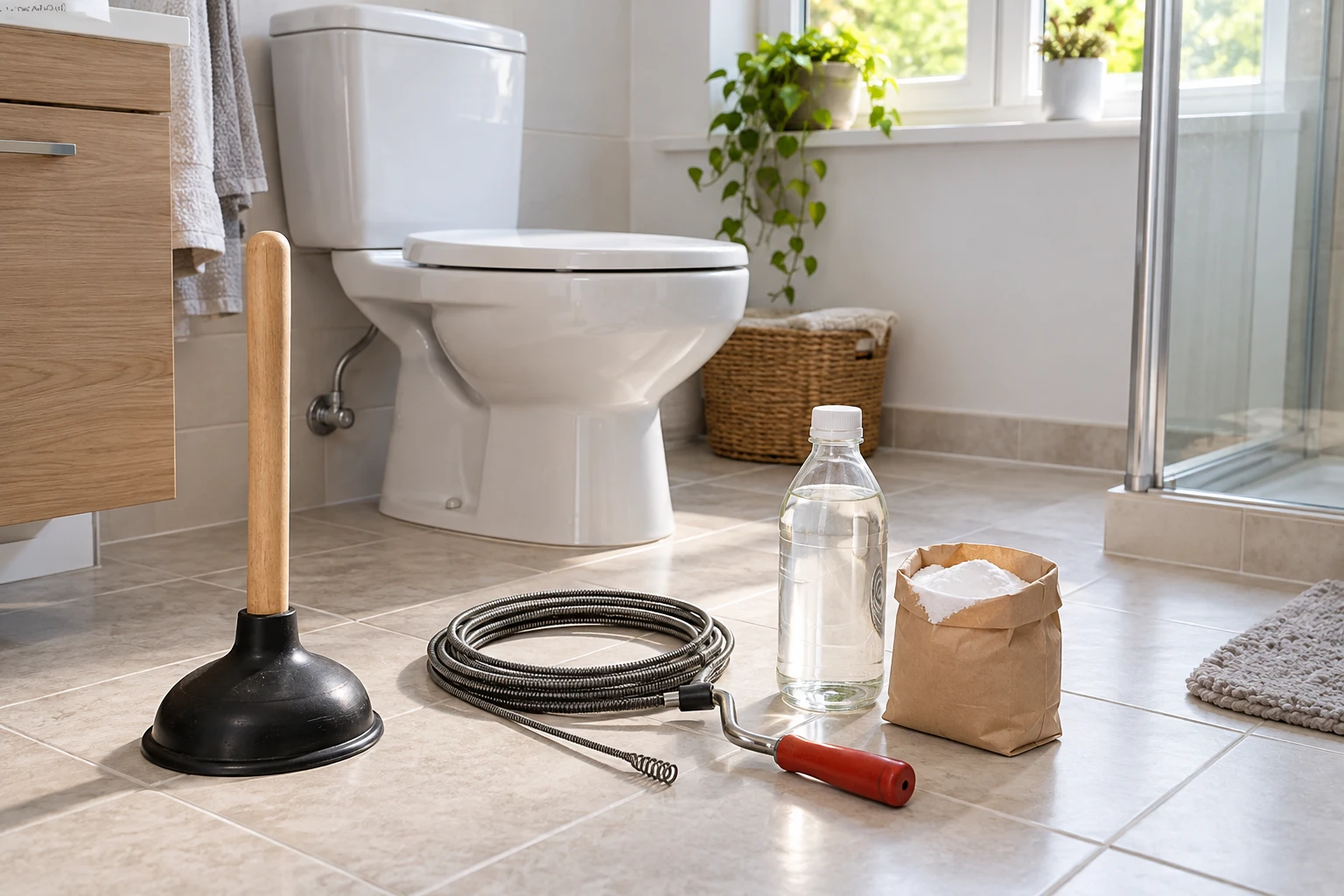 Solution miracle pour déboucher les WC : la méthode selon le bouchon